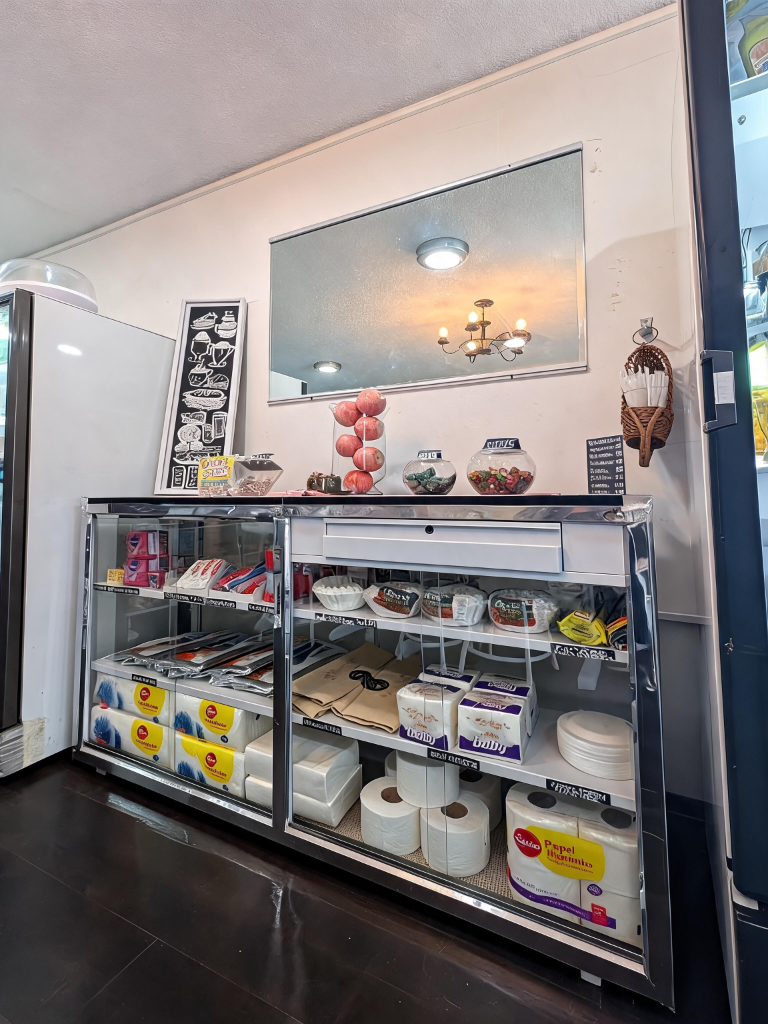 Vitrina de productos